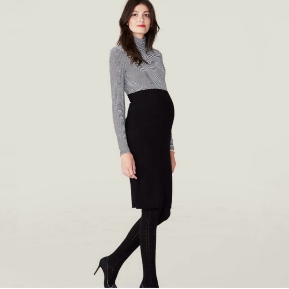 Hatch The Jillian Merino Wool Skirt Size 1 or S